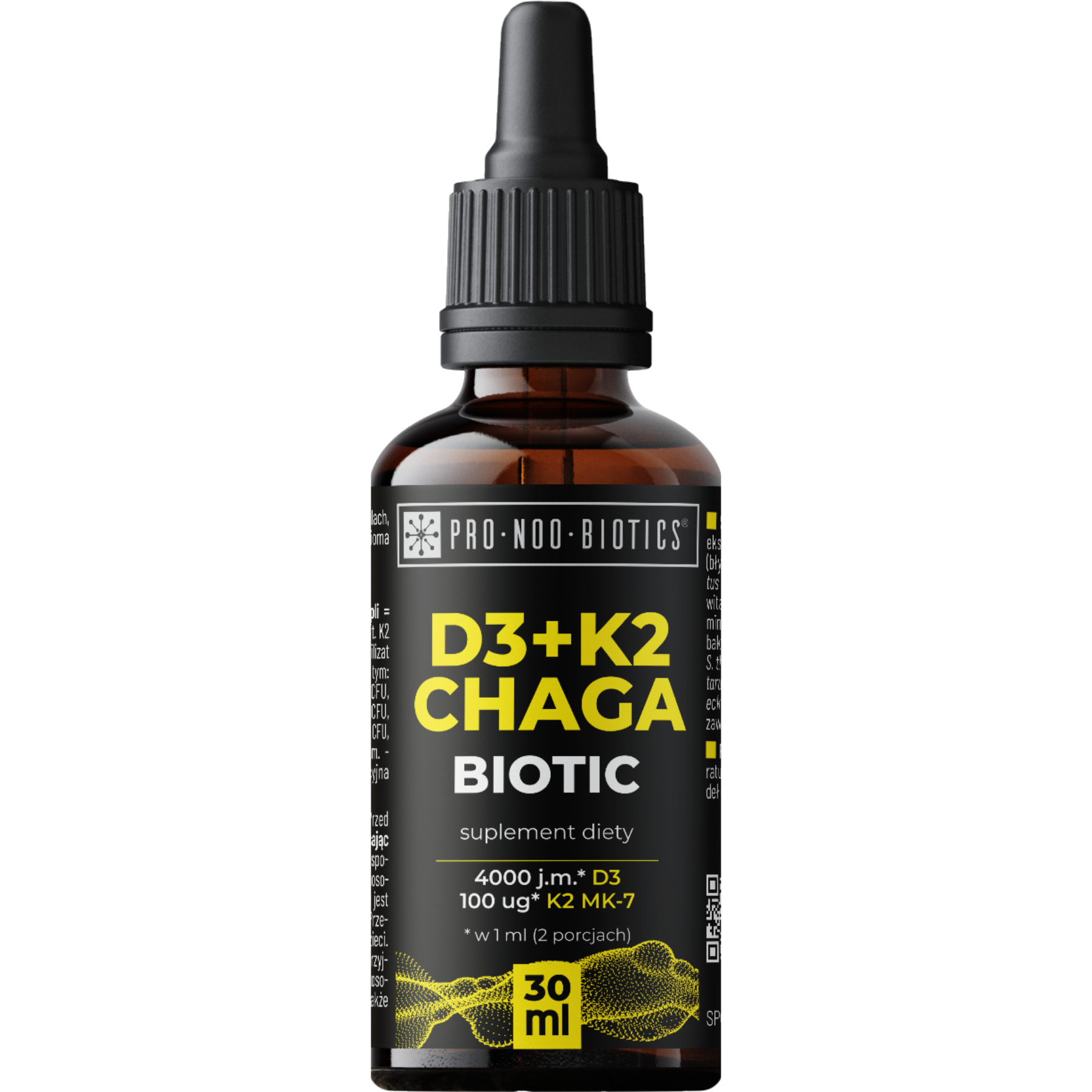 1 szt. D3+K2 Chaga Biotic