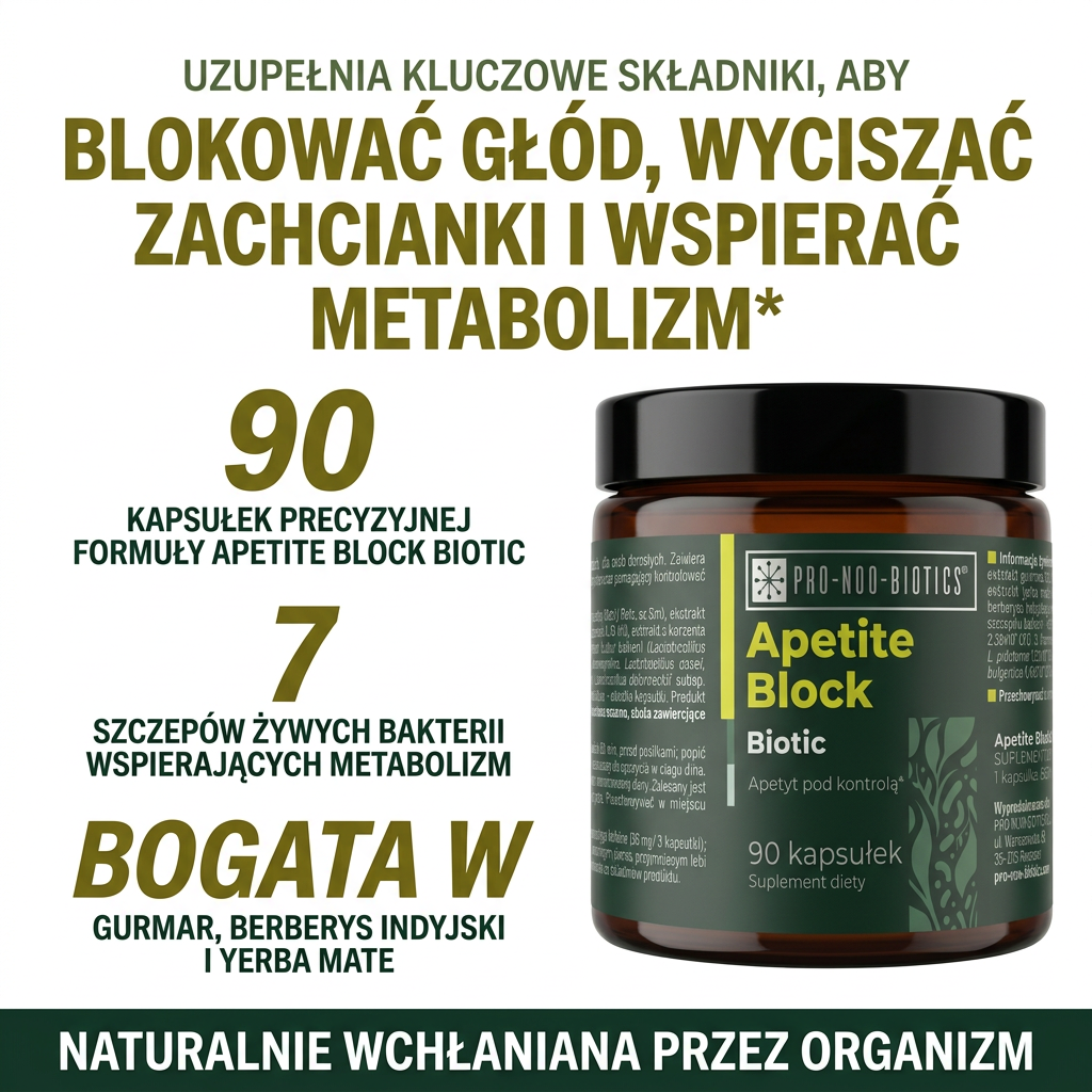 Kapsułki Apetite Block Biotic